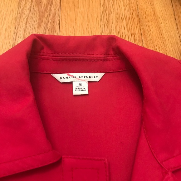 BANANA REPUBLIC: Cherry Classic Trench Coat - Picture 5 of 9